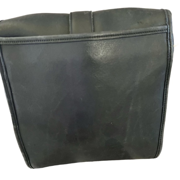 Coach Vintage Black Leather Scout Crossbody Bag - Picture 4 of 8